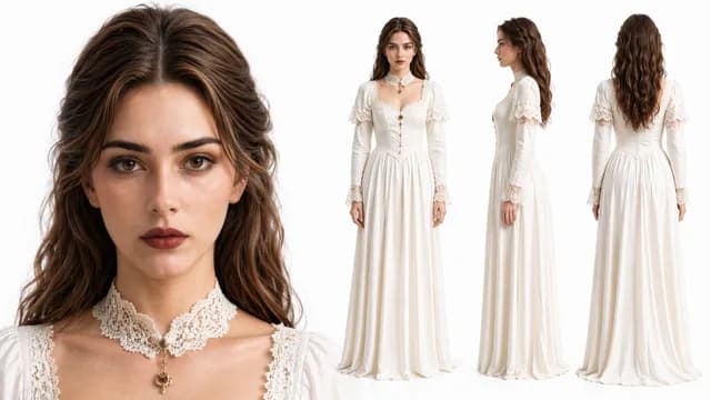 Rose 日常穿着的实用服饰造型图